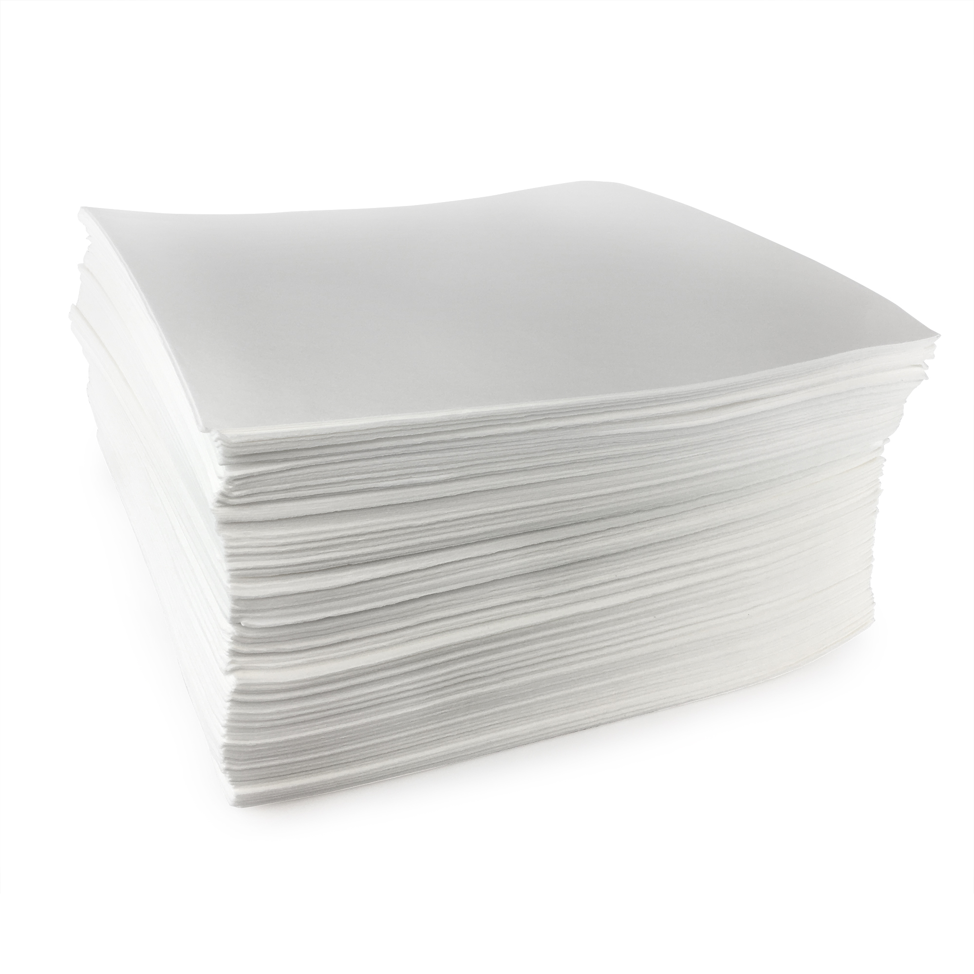Quick Dam Mighty Mats - 16in. x 18in., Heavy Duty, 100 Pcs, Highly Absorbent Cellulose, Model# PUCH100